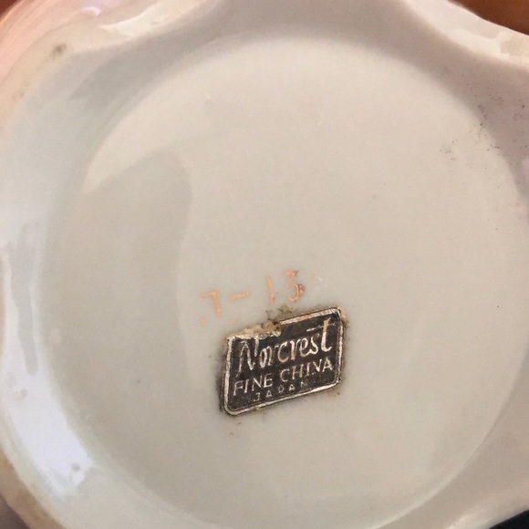 Tea-set for 4 by Norcrest Fine China 🫖 - Picture 11 of 11